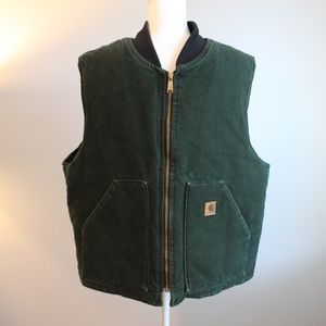 Men's Carhartt Quilted Work Vest X-Large